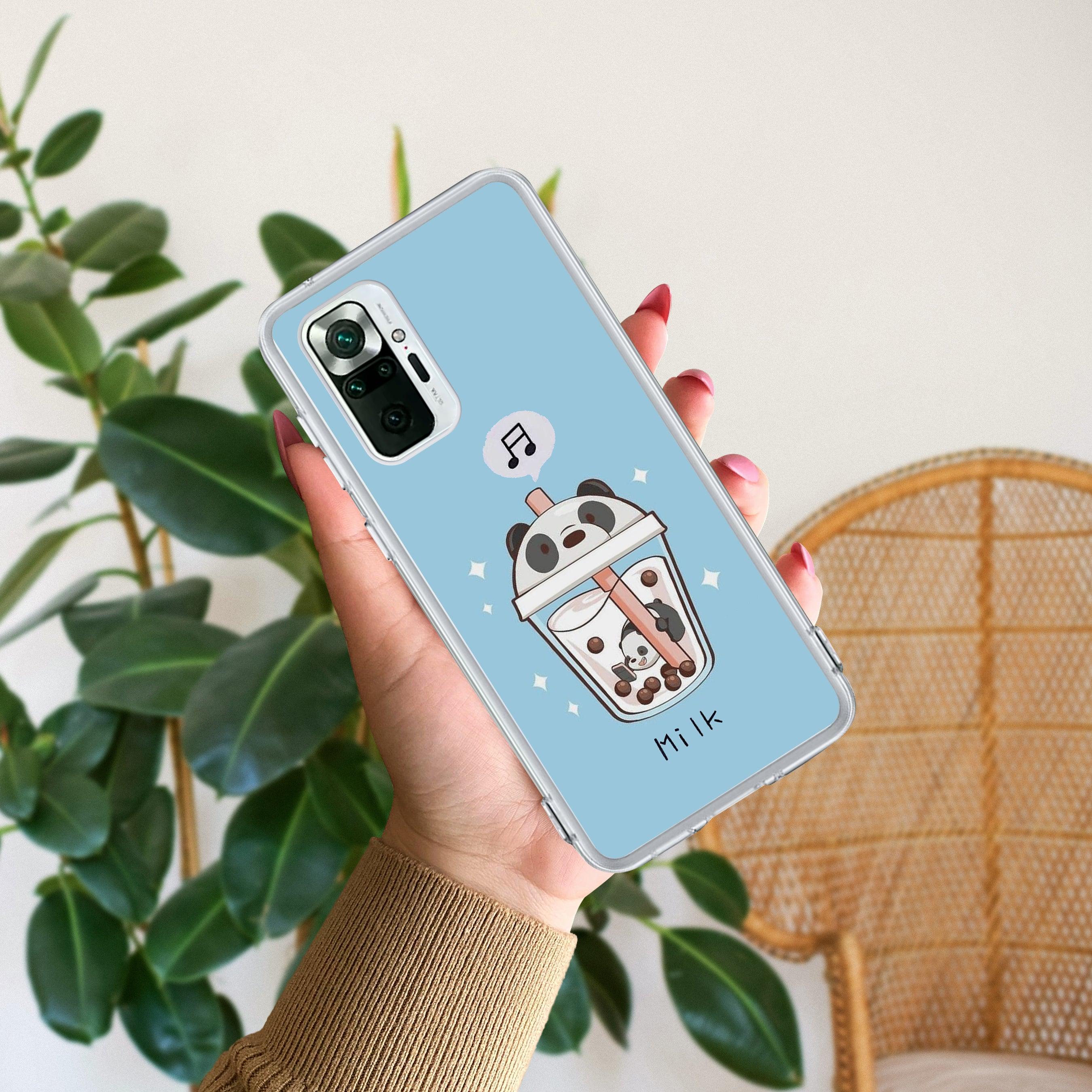 Cartoon Milk Tea We Bare Bears Silicon Case For Redmi/Xiaomi - ShopOnCliQ