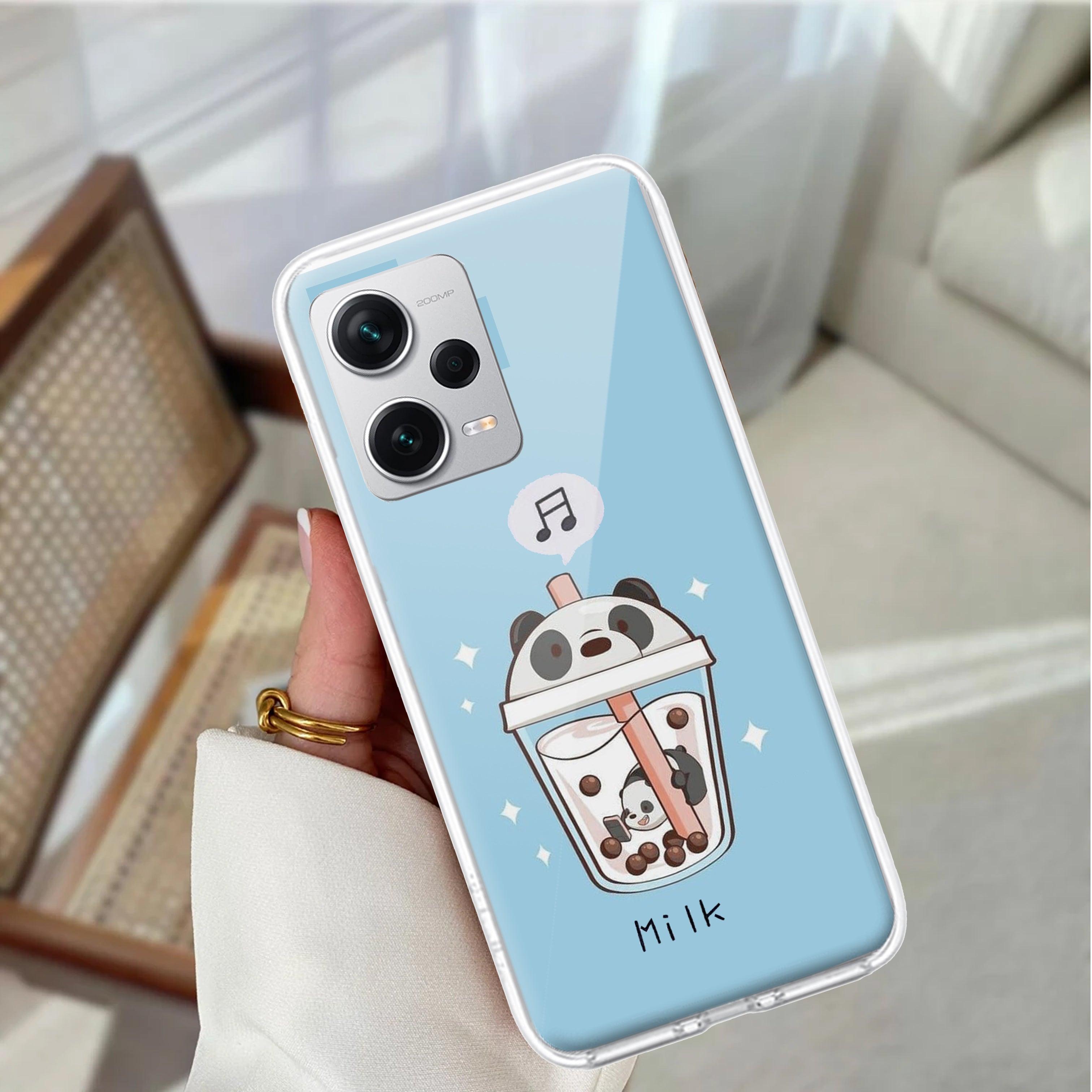 Cartoon Milk Tea We Bare Bears Silicon Case For Redmi/Xiaomi - ShopOnCliQ