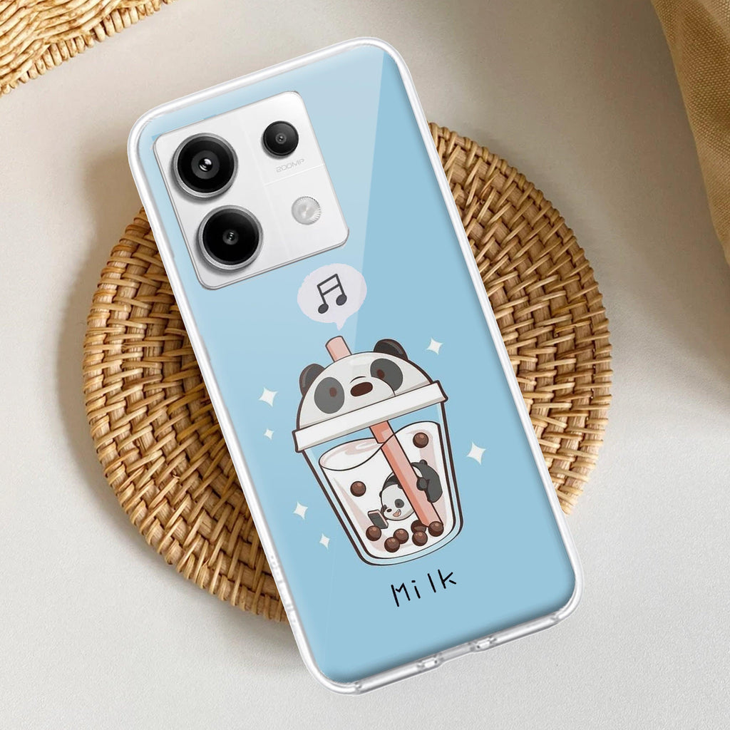 Cartoon Milk Tea We Bare Bears Silicon Case For Redmi/Xiaomi - ShopOnCliQ