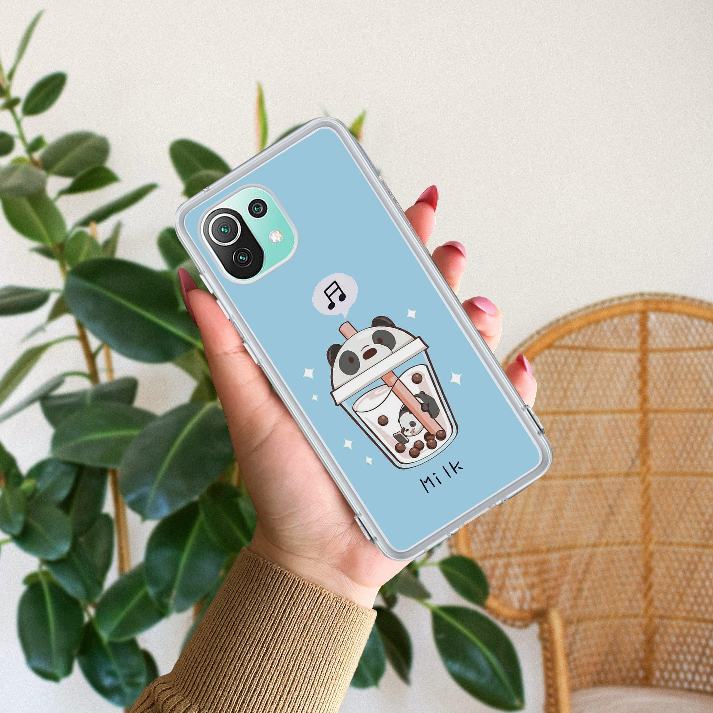 Cartoon Milk Tea We Bare Bears Silicon Case For Redmi/Xiaomi - ShopOnCliQ