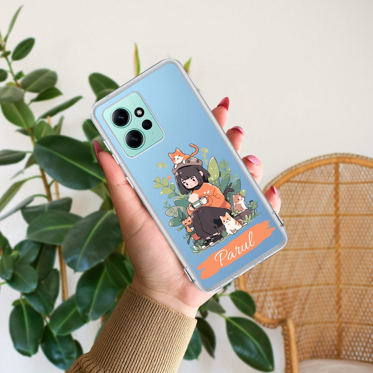 Cat Lover Customize Transparent Silicon Case For Poco - ShopOnCliQ