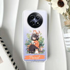Cat Lover Customize Transparent Silicon Case For Realme 9 Pro Plus 5G / Realme Narzo 50 Pro (5G) / Realme 9 4G