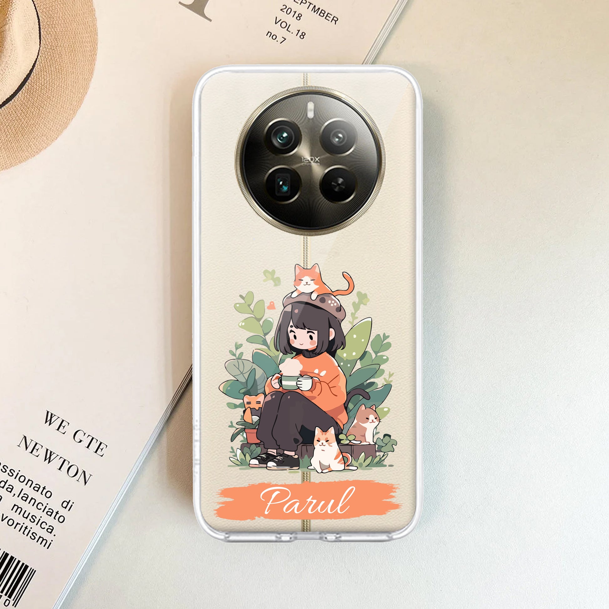 Cat Lover Customize Transparent Silicon Case For Realme/Narzo - ShopOnCliQ