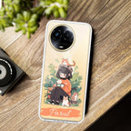 Cat Lover Customize Transparent Silicon Case For Realme C67 5G