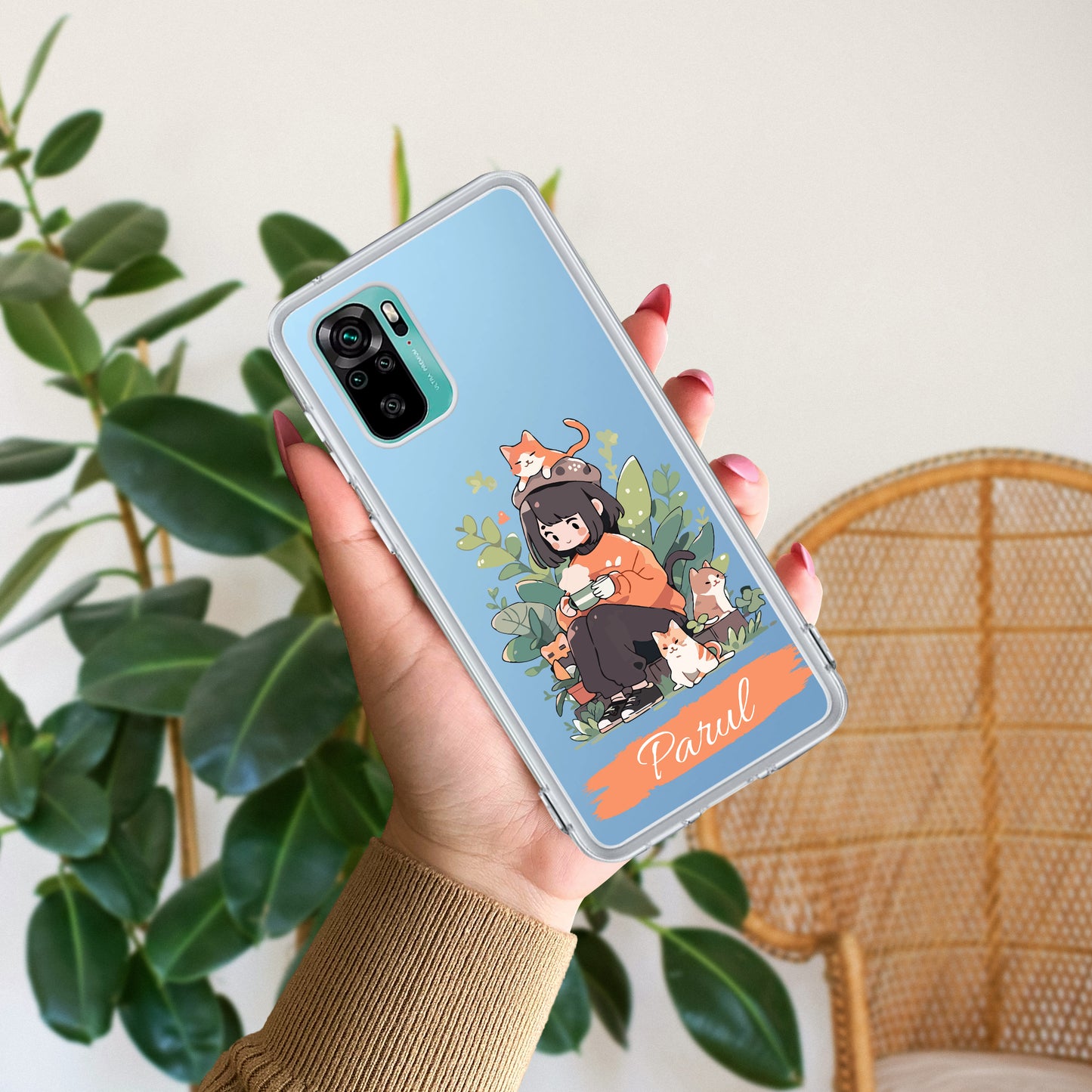 Cat Lover Customize Transparent Silicon Case For Redmi/Xiaomi - ShopOnCliQ