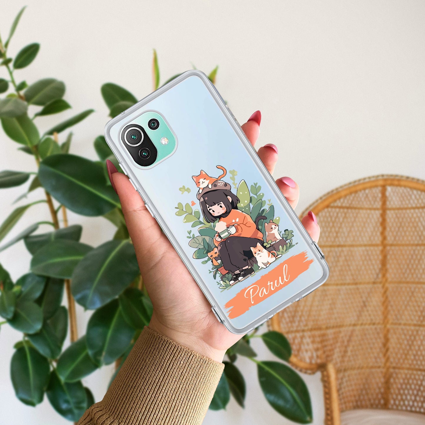 Cat Lover Customize Transparent Silicon Case For Redmi/Xiaomi ShopOnCliQ