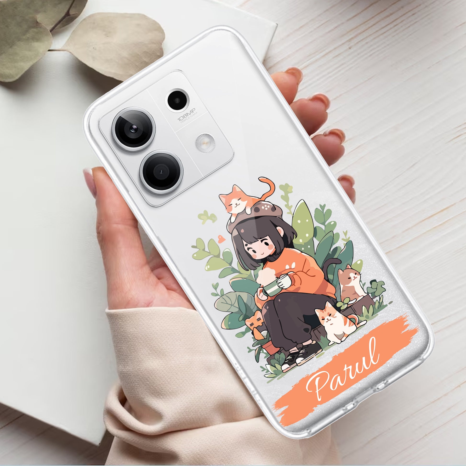 Cat Lover Customize Transparent Silicon Case For Redmi/Xiaomi ShopOnCliQ