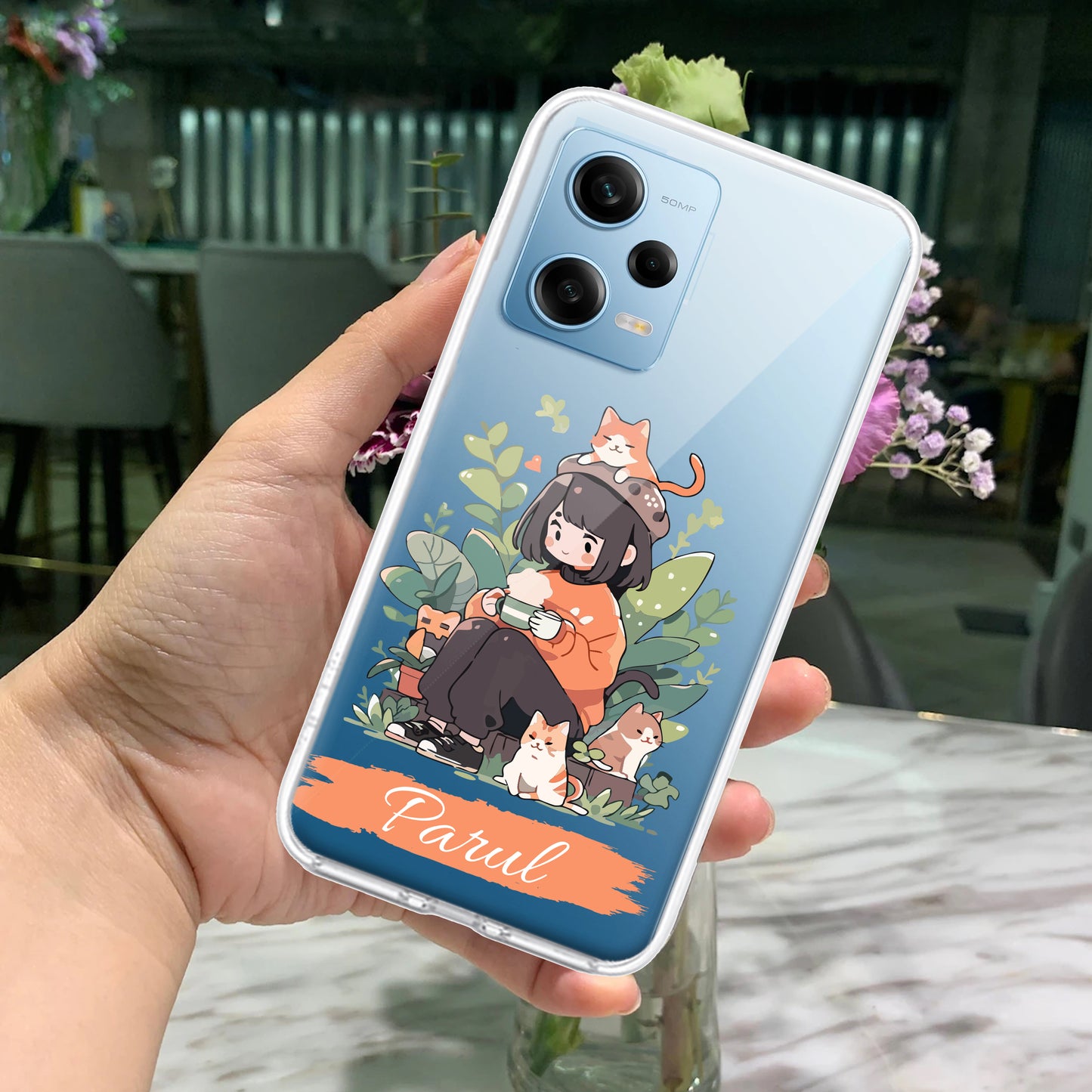 Cat Lover Customize Transparent Silicon Case For Redmi/Xiaomi - ShopOnCliQ