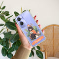 Cat Lover Customize Transparent Silicon Case For Vivo Y28s/ Y28e