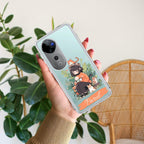Cat Lover Customize Transparent Silicon Case For Vivo T3X 5G