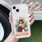 Cat Lover Customize Transparent Silicon Case For iPhone 14