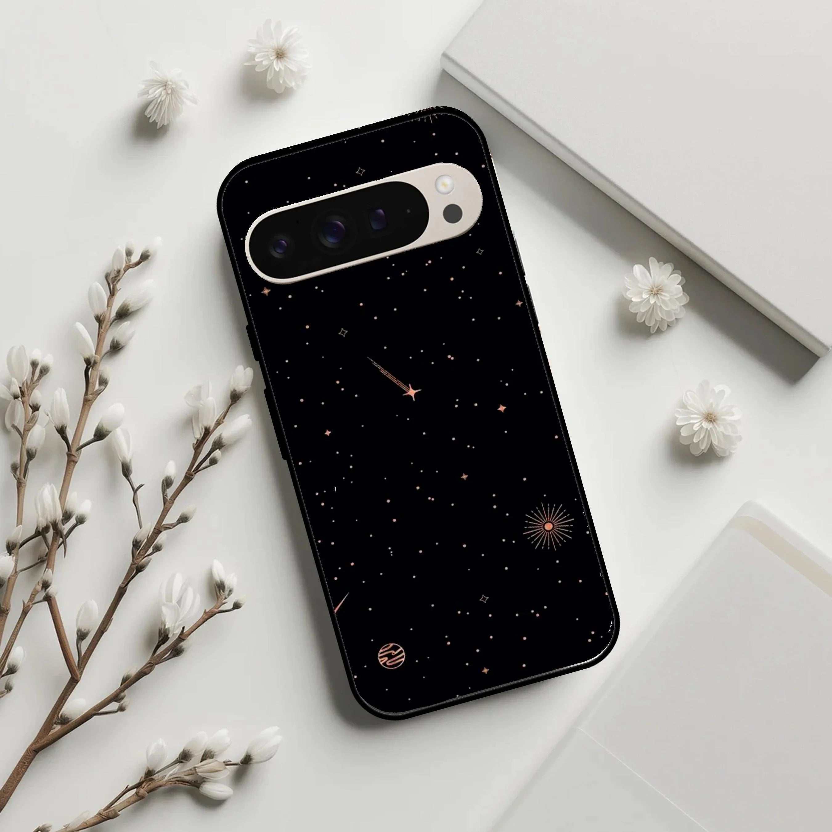 Celestial Design Glossy Metal Case Cover For Google - ShopOnCliQ