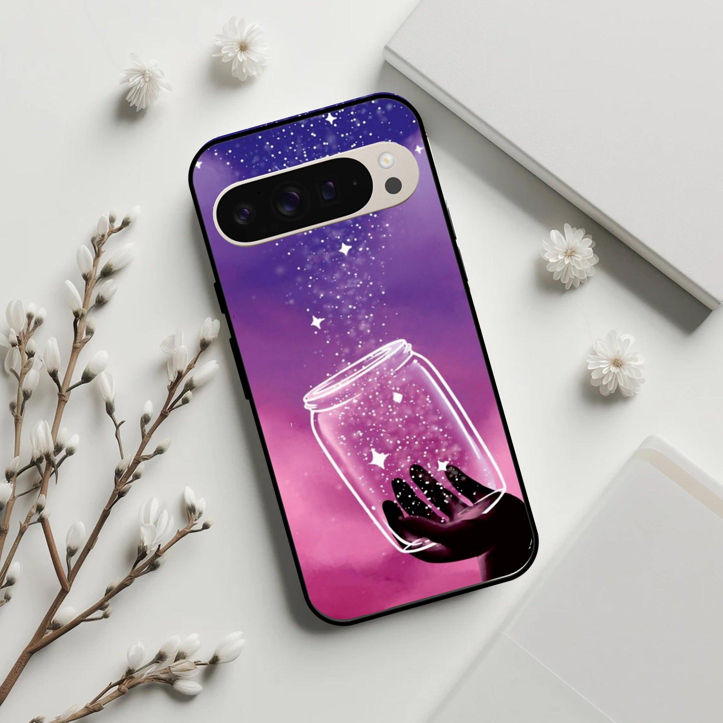 Celestial Design Glossy Metal Case Cover V2 For Google