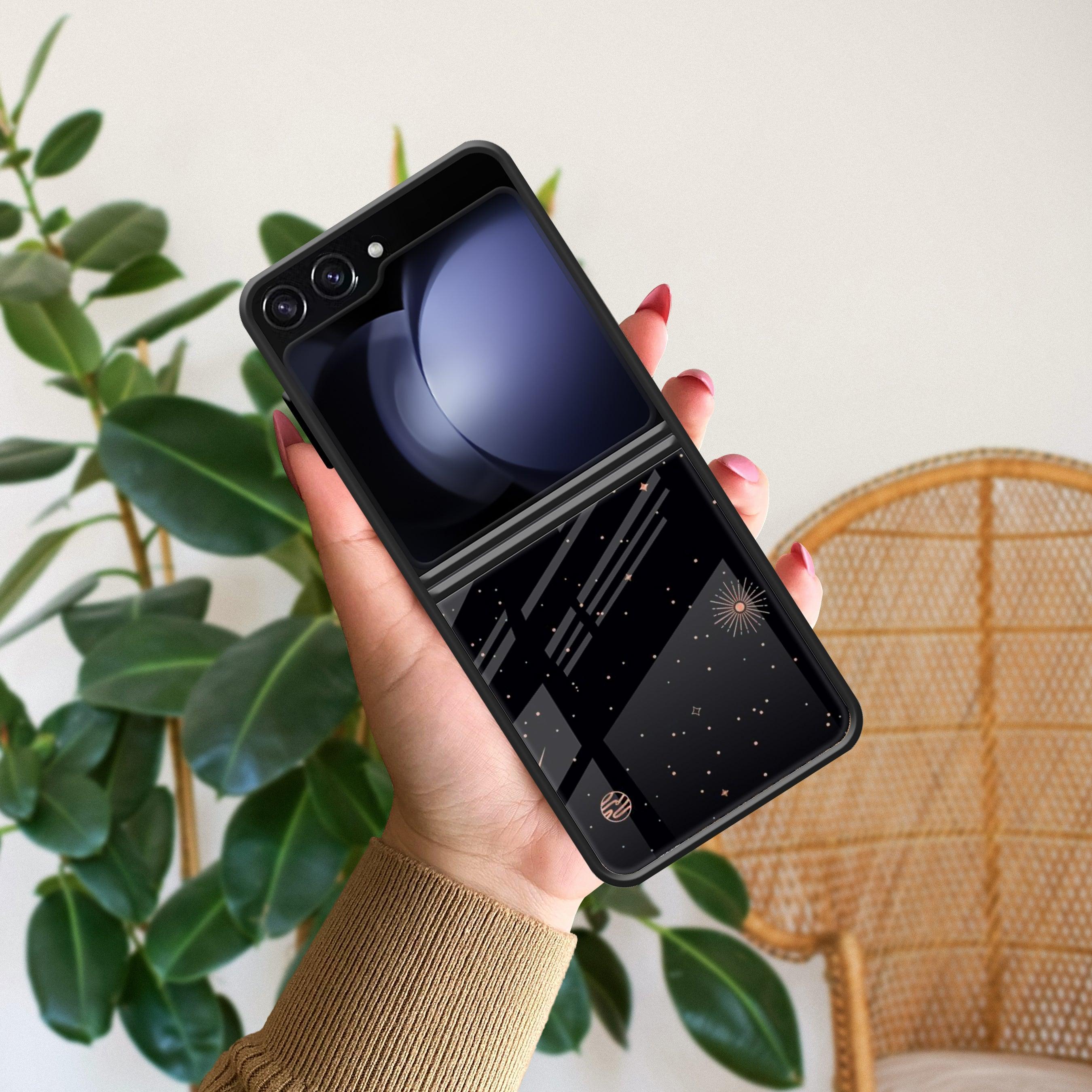 Celestial Design Glossy Metal Case Cover For Samsung - ShopOnCliQ