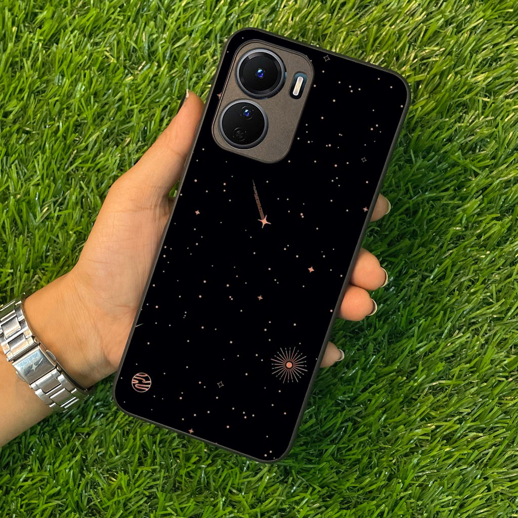 Celestial Design Glossy Metal Case Cover For Vivo - ShopOnCliQ