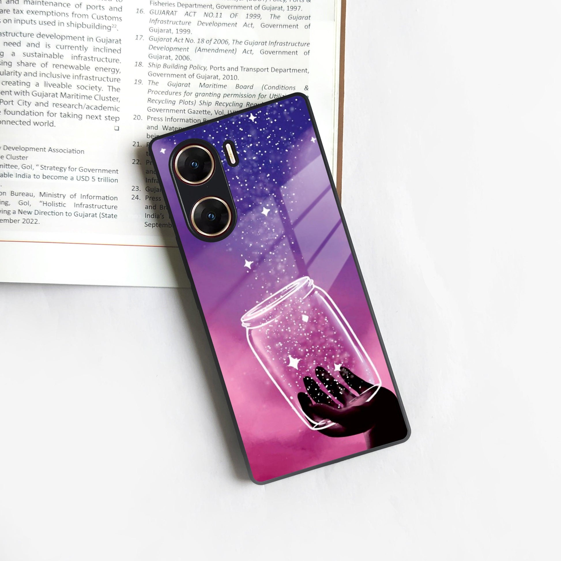 Celestial Design Glossy Metal Case Cover V2 For Vivo - ShopOnCliQ