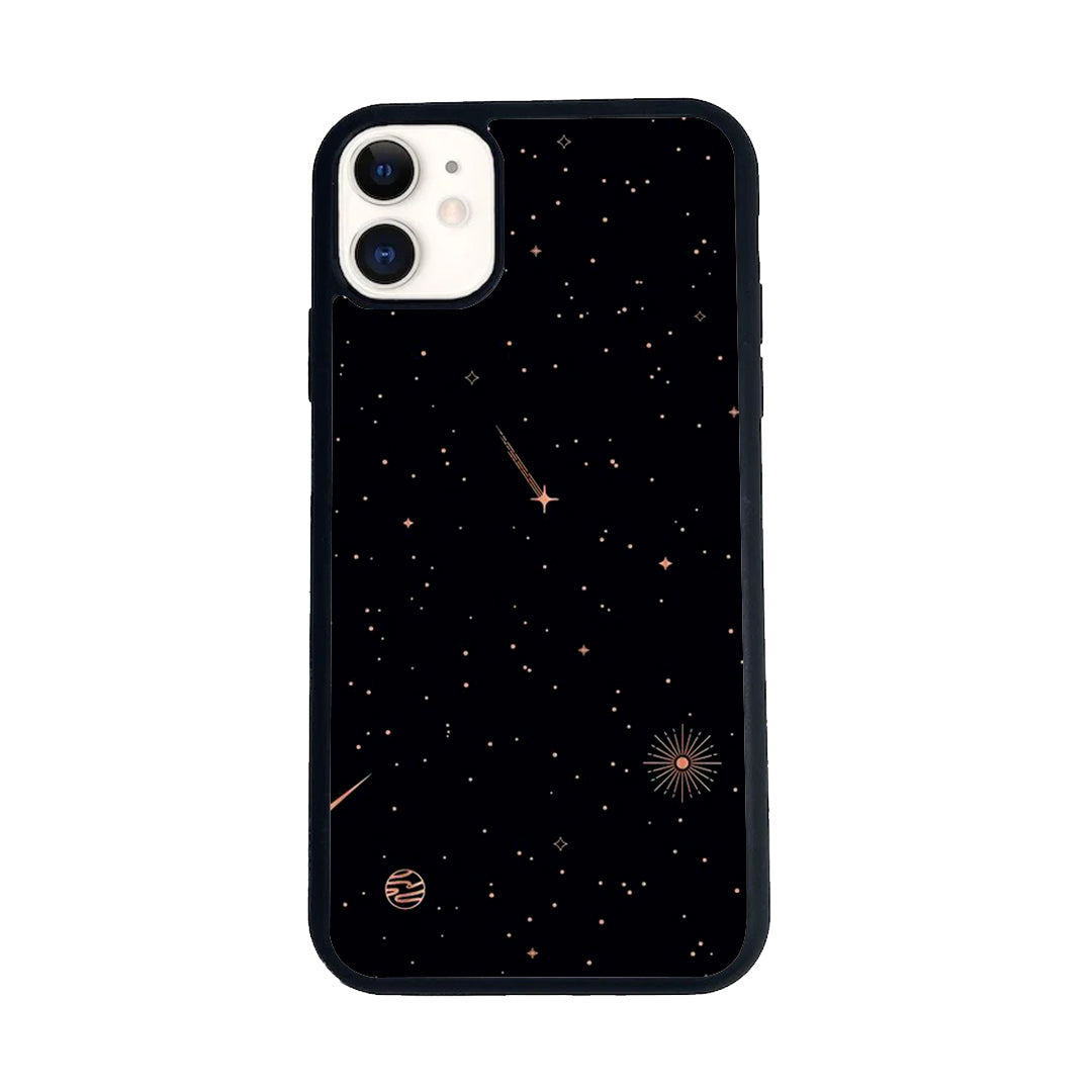 Celestial Design Glossy Metal Case Cover For iPhone ShopOnCliQ