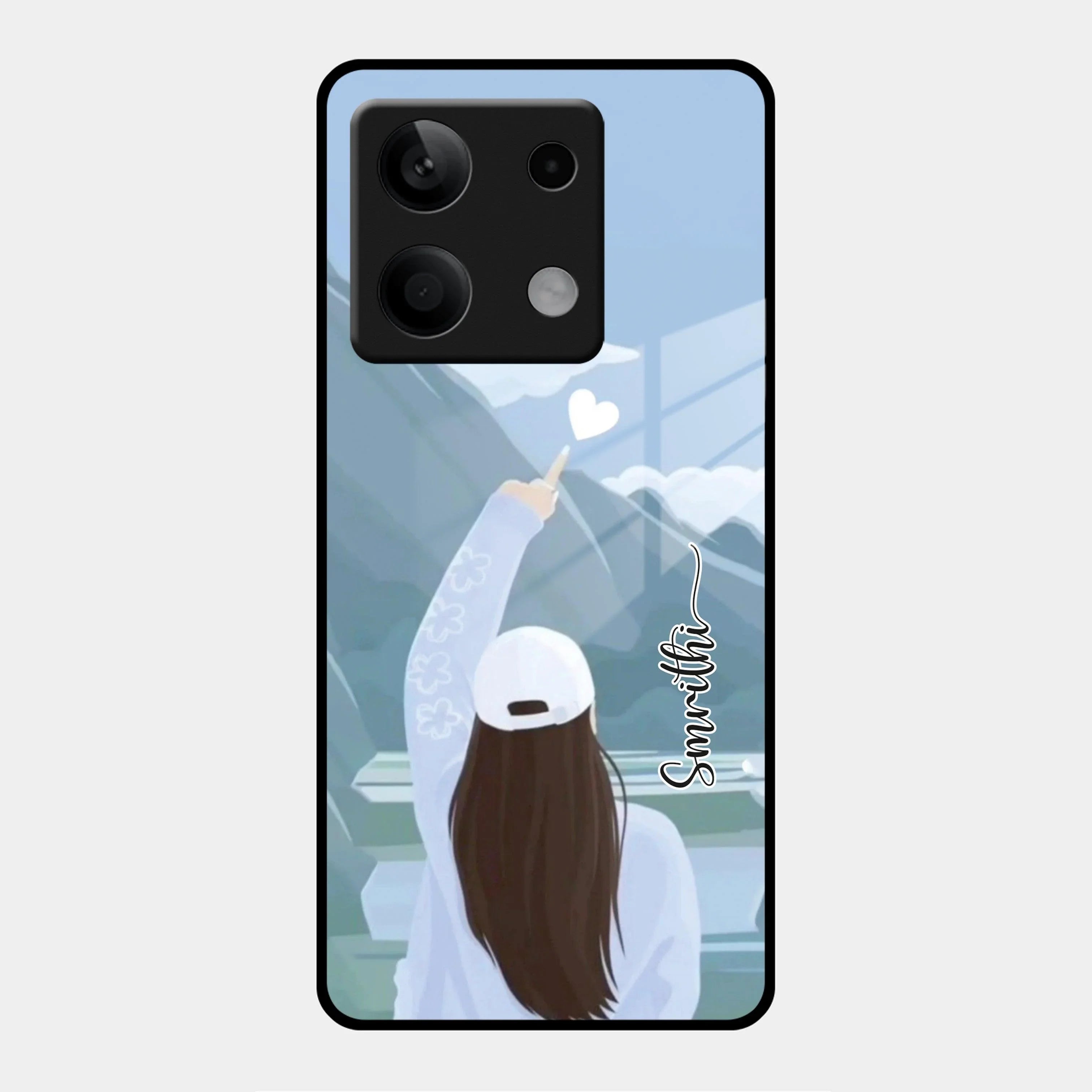 Chasing Dreams Customized Glass Case Cover For Poco - ShopOnCliQ