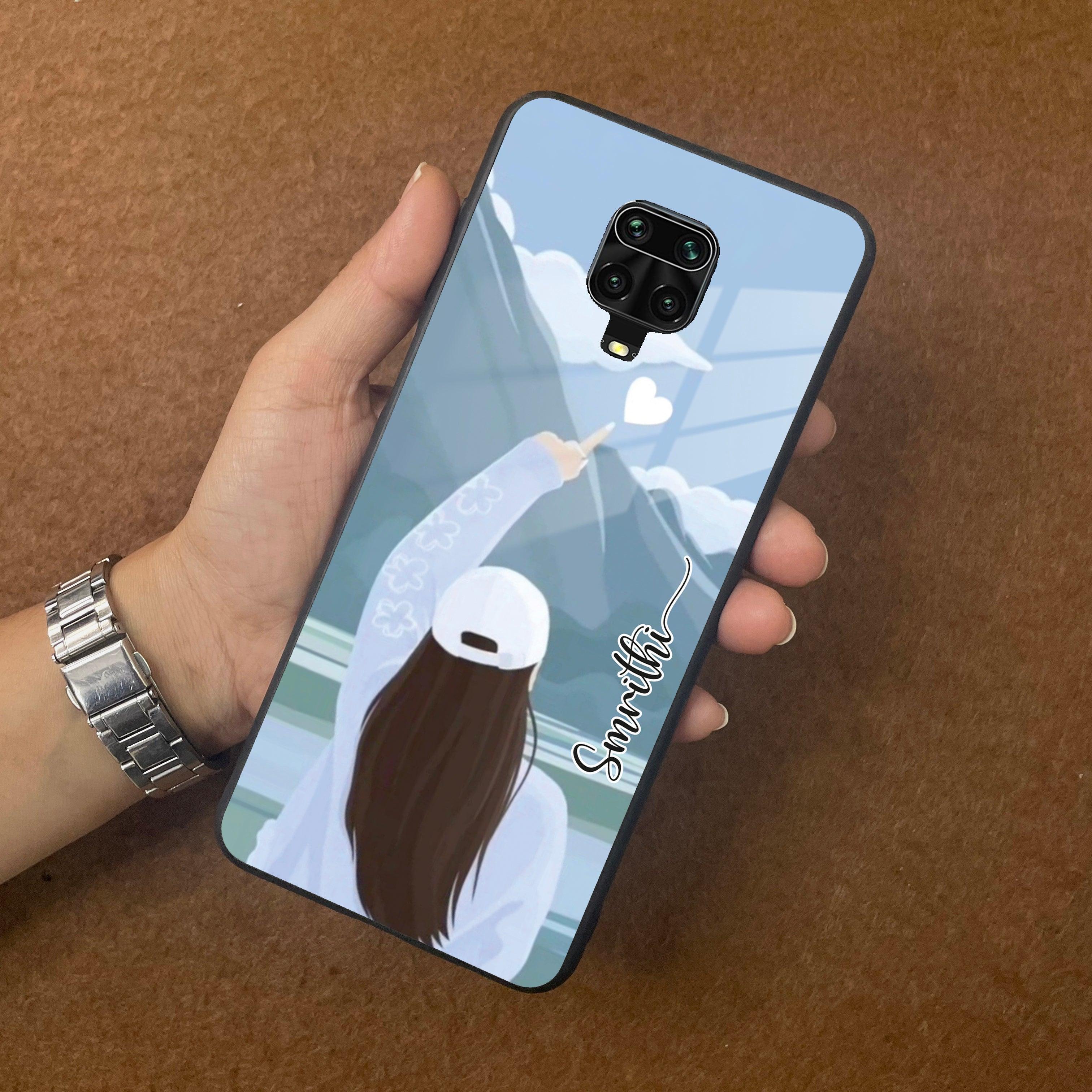 Chasing Dreams Customized Glass Case Cover For Poco - ShopOnCliQ