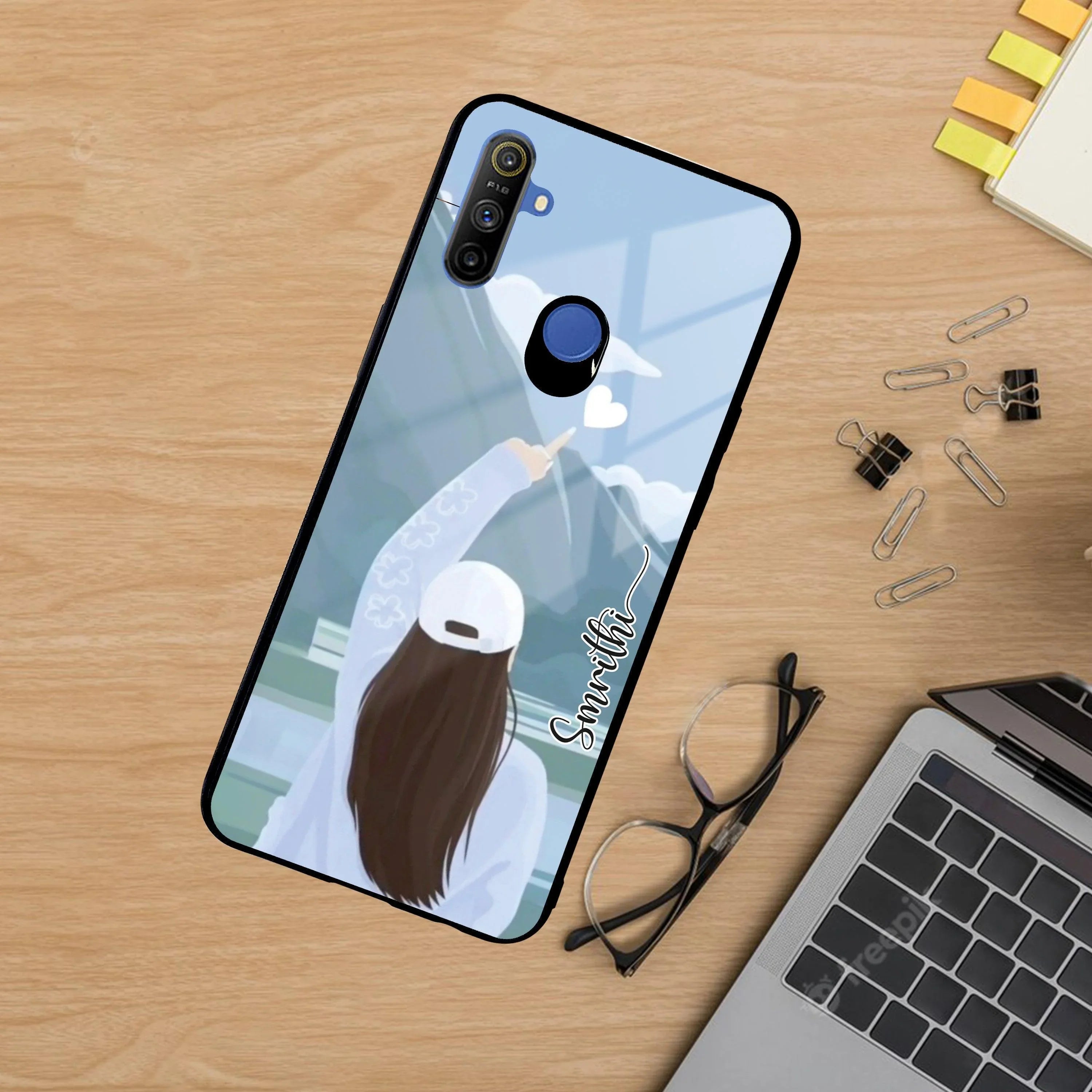 Chasing Dreams Customized Glass Case Cover For Realme/Narzo - ShopOnCliQ
