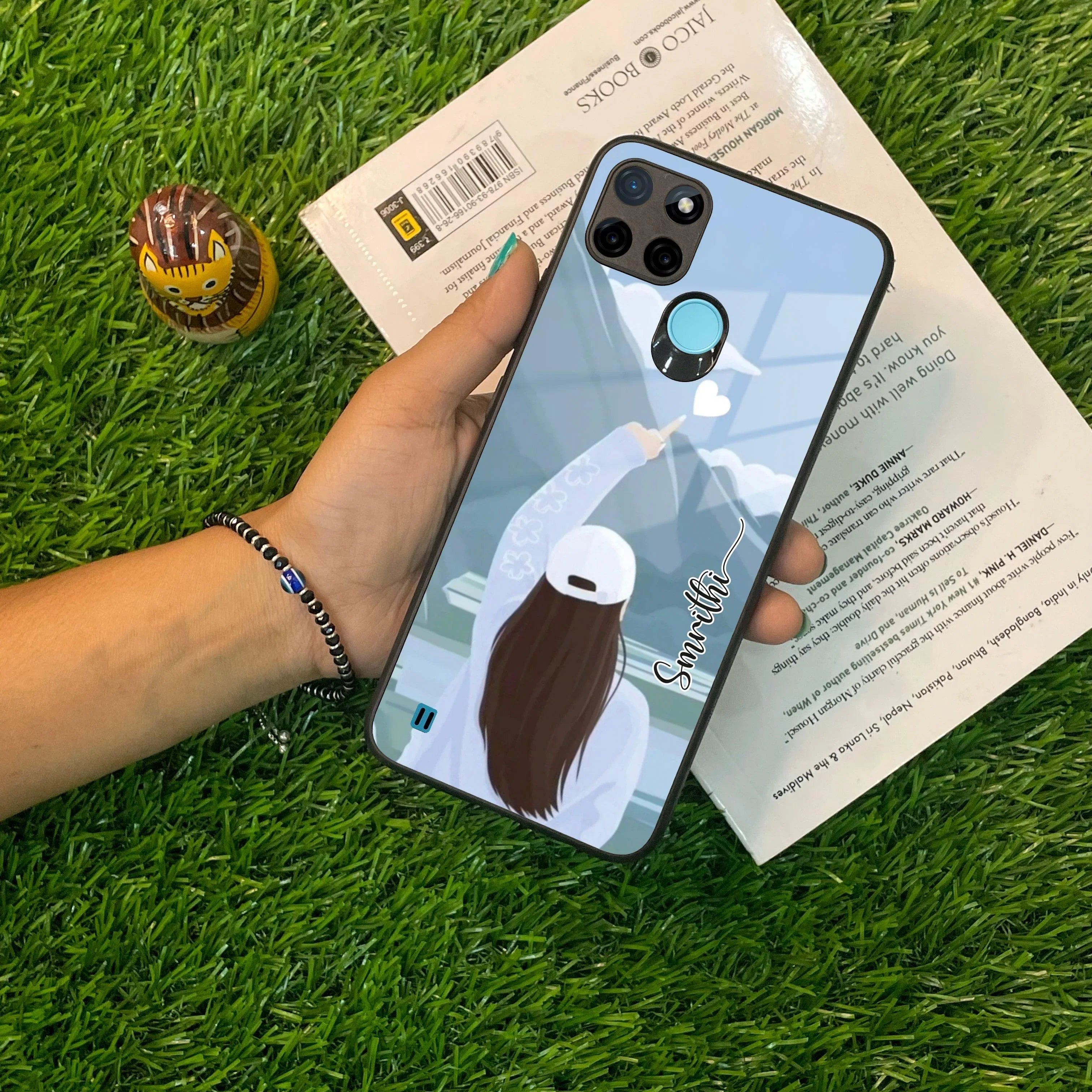 Chasing Dreams Customized Glass Case Cover For Realme/Narzo - ShopOnCliQ