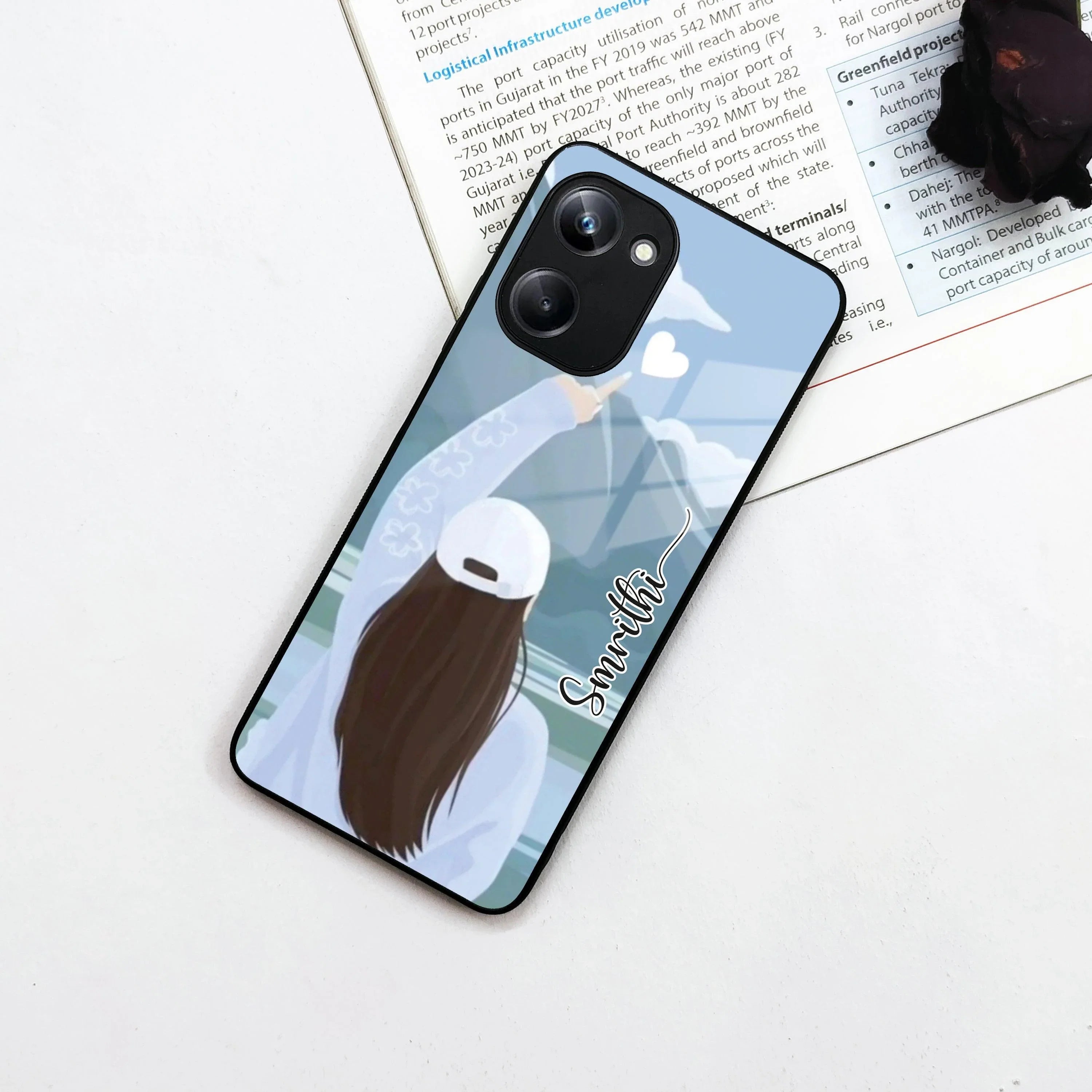 Chasing Dreams Customized Glass Case Cover For Realme/Narzo - ShopOnCliQ