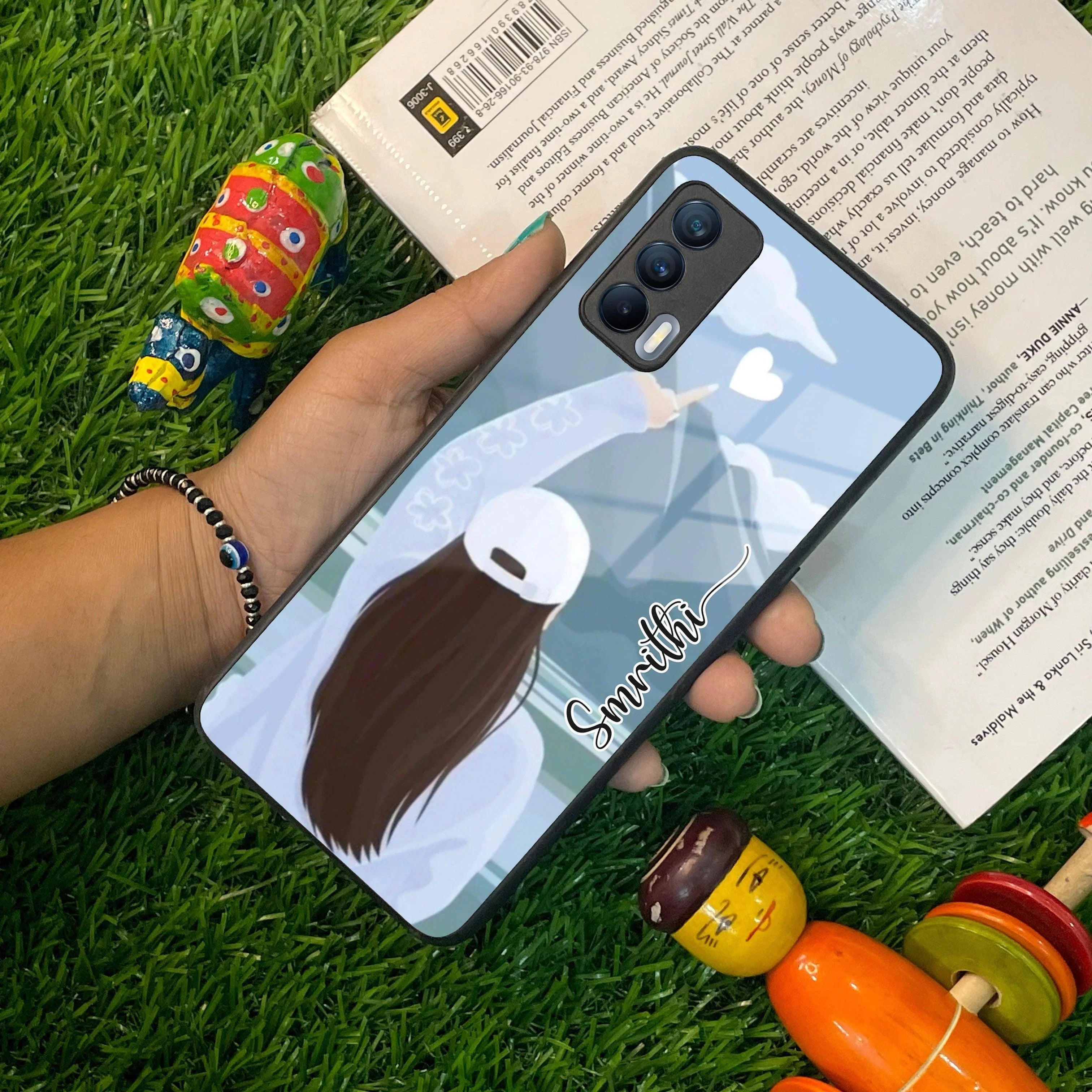 Chasing Dreams Customized Glass Case Cover For Realme/Narzo - ShopOnCliQ