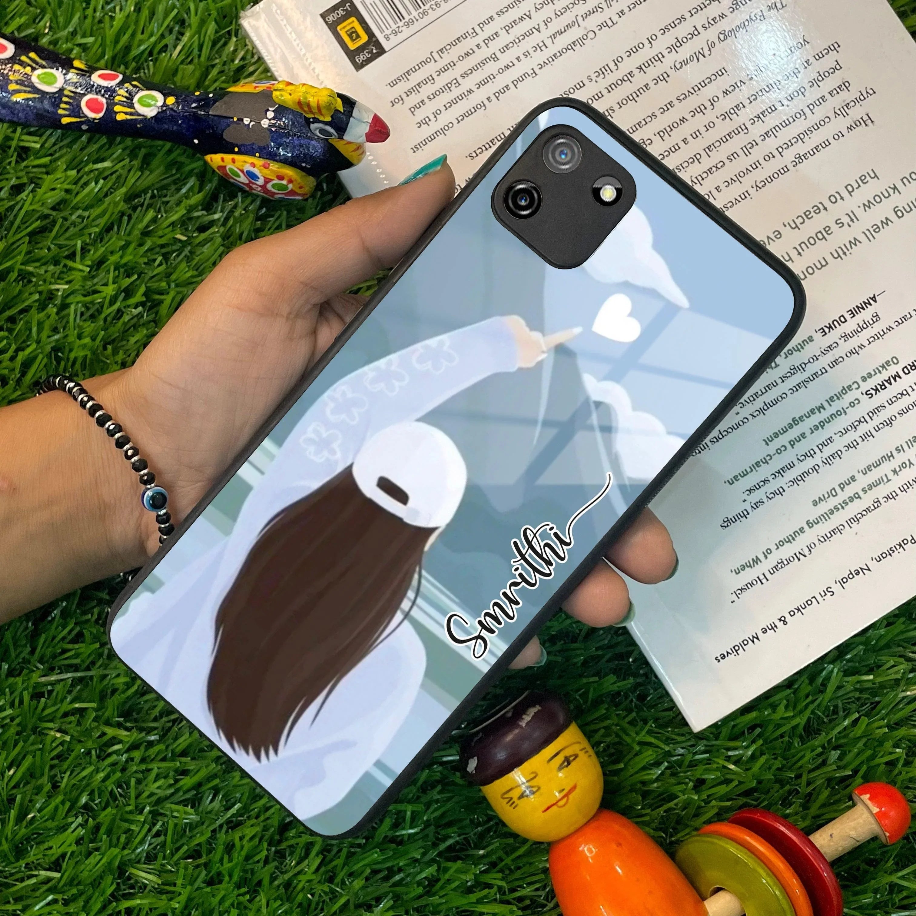 Chasing Dreams Customized Glass Case Cover For Realme/Narzo - ShopOnCliQ