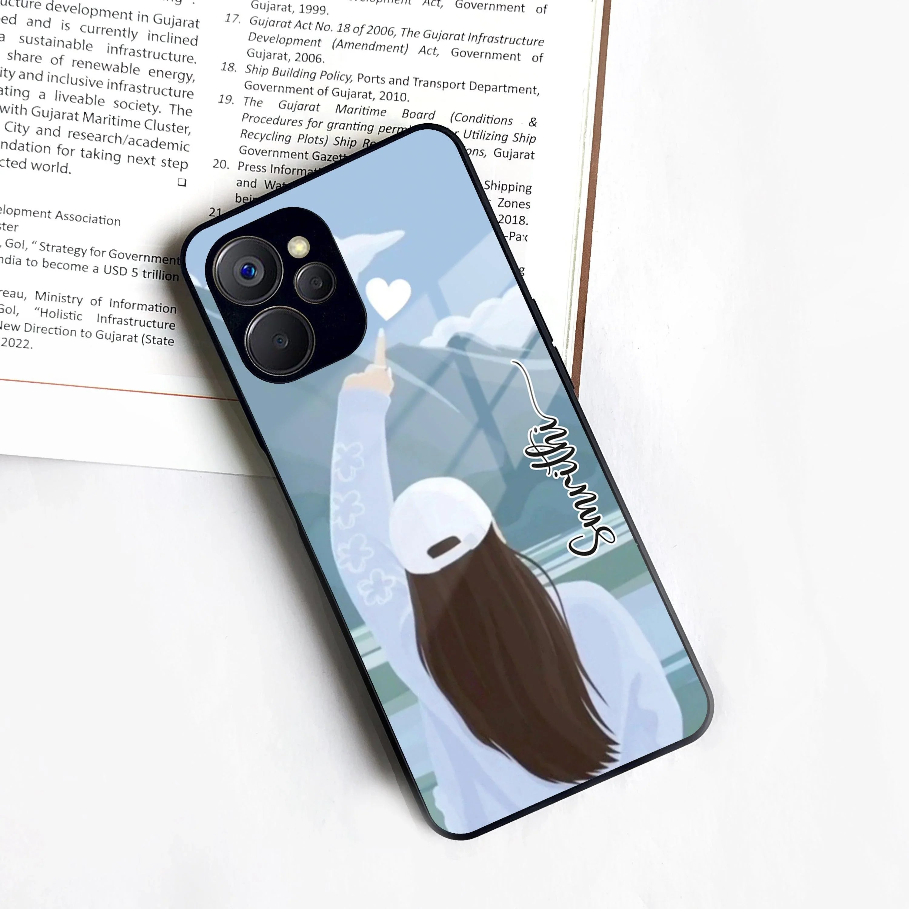 Chasing Dreams Customized Glass Case Cover For Realme/Narzo - ShopOnCliQ
