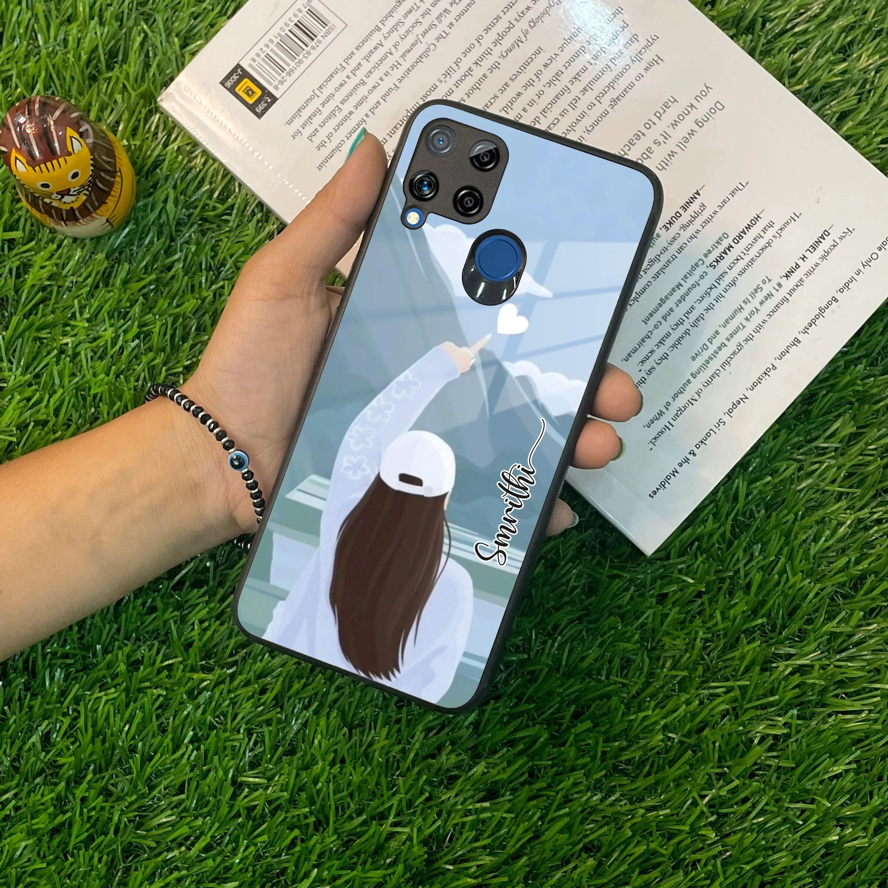 Chasing Dreams Customized Glass Case Cover For Realme/Narzo - ShopOnCliQ