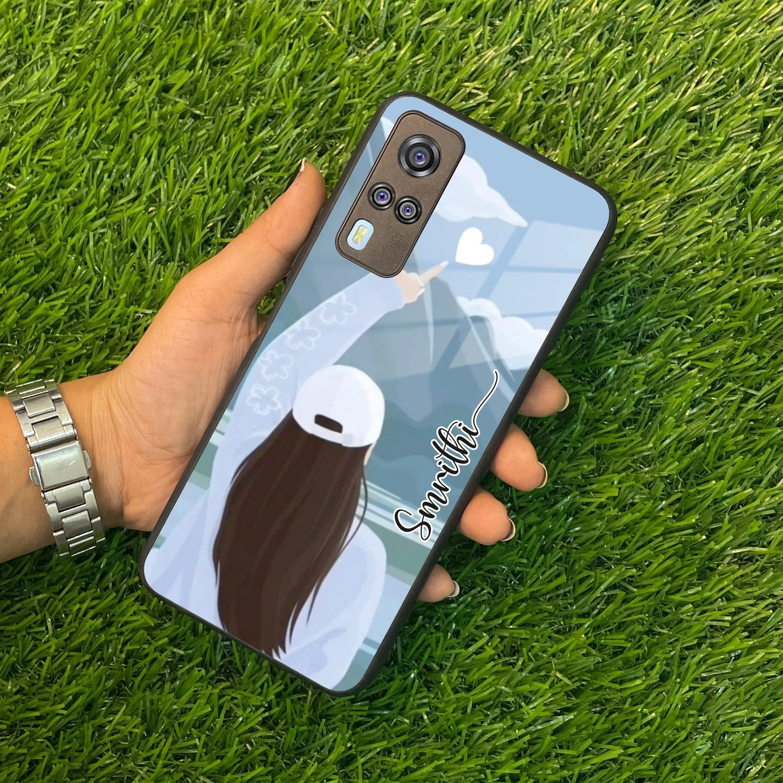 Chasing Dreams Customized Glass Case Cover For Vivo - ShopOnCliQ