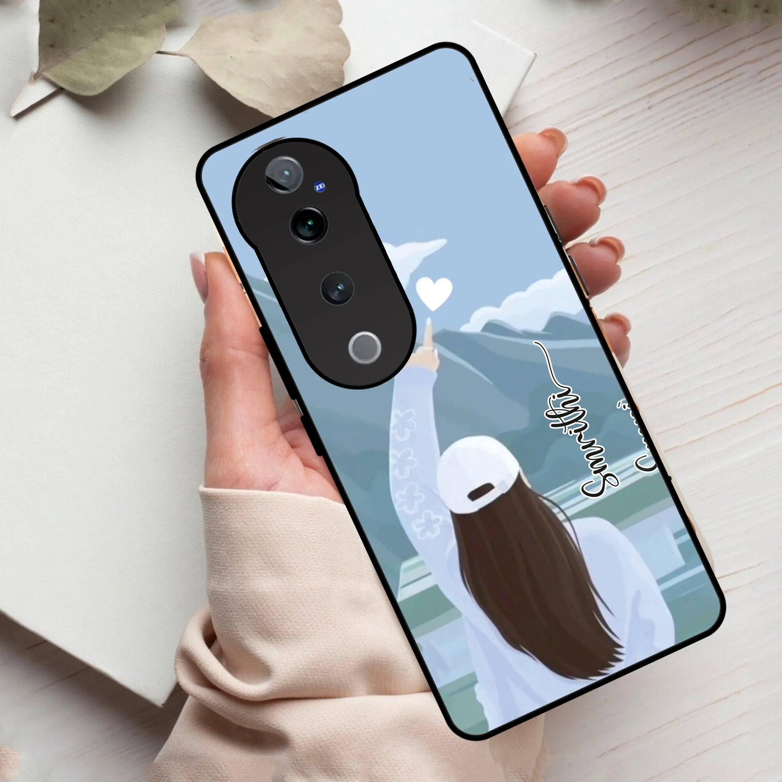 Chasing Dreams Customized Glass Case Cover For Vivo - ShopOnCliQ