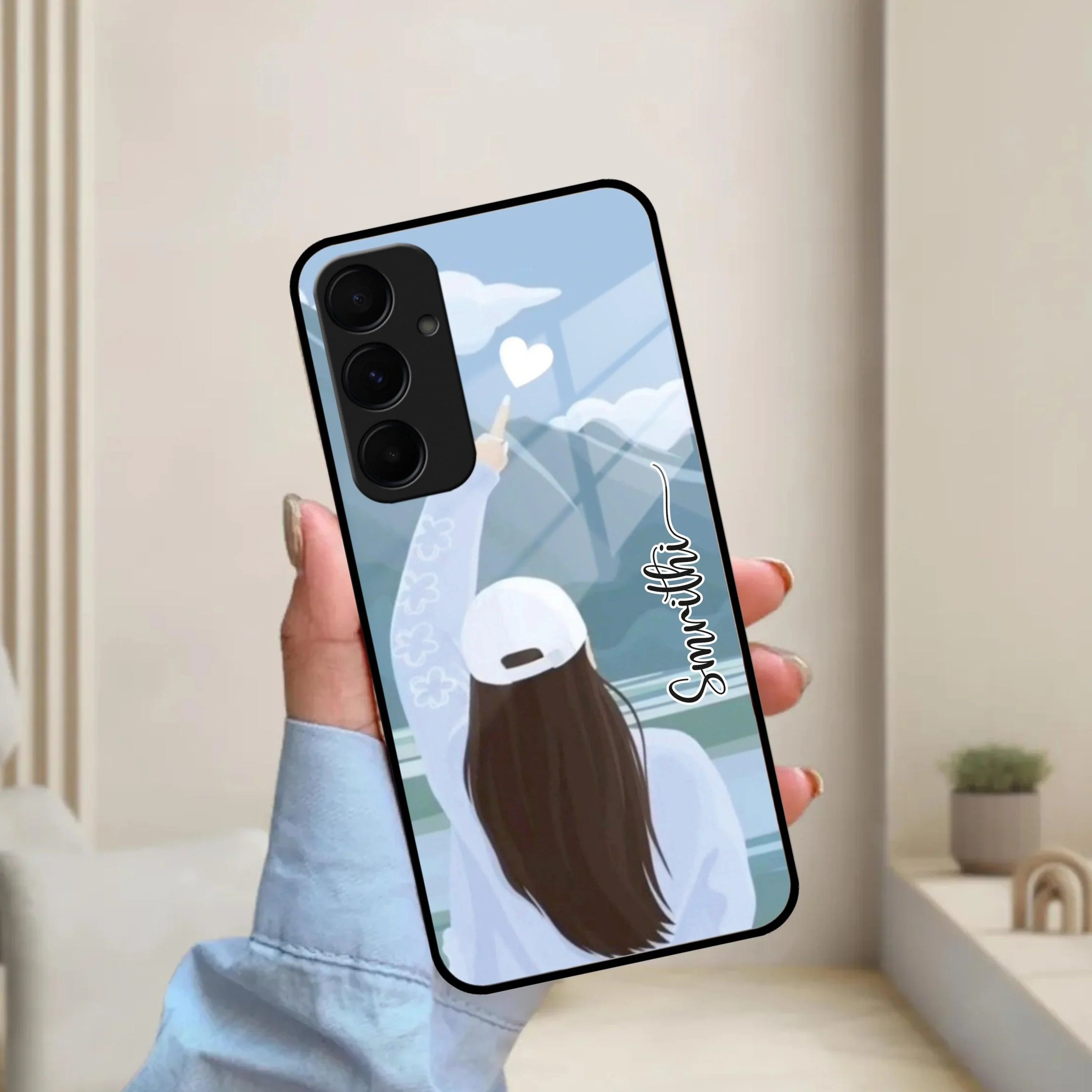 Chasing Dreams Customized Glass Case Cover for Samsung - ShopOnCliQ