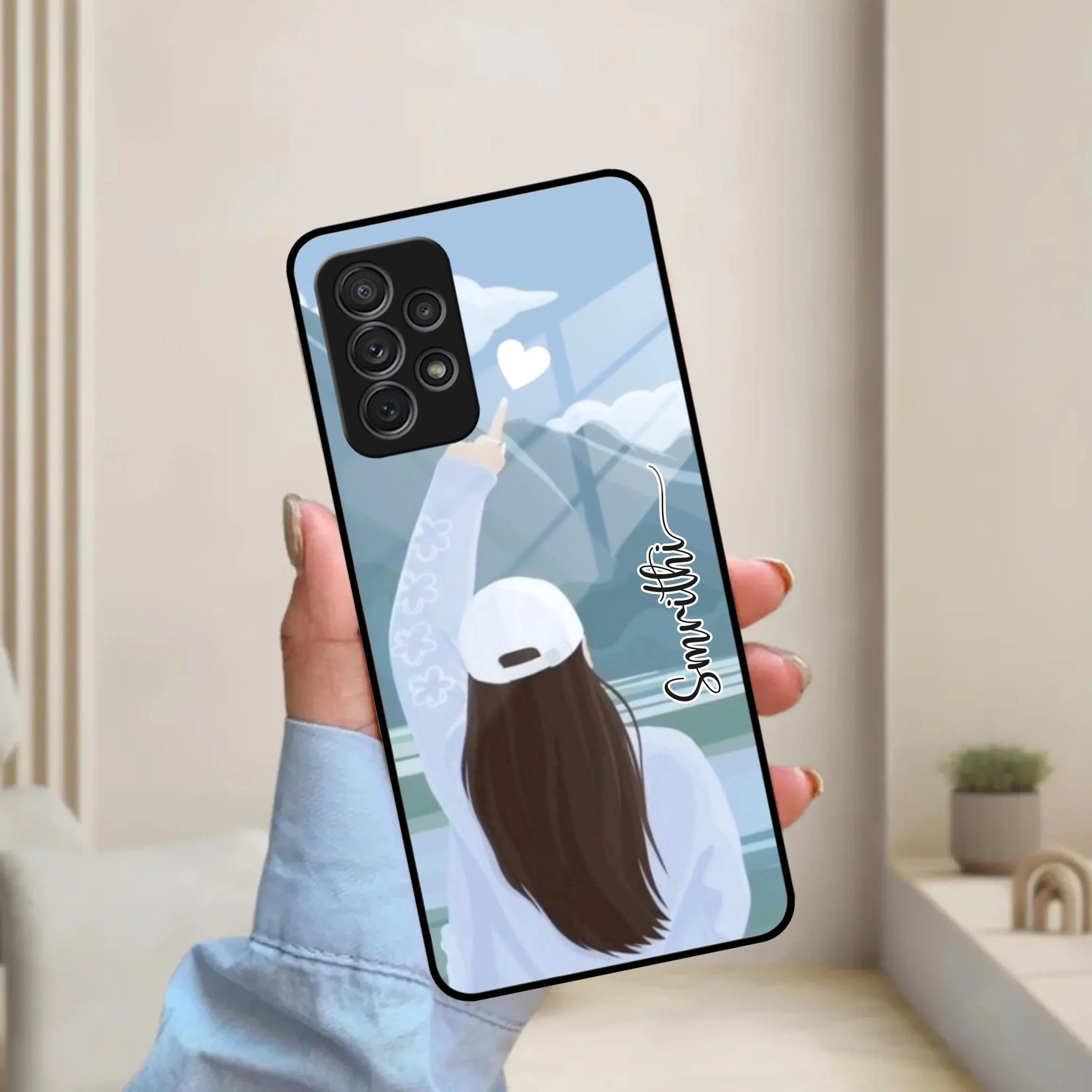Chasing Dreams Customized Glass Case Cover for Samsung - ShopOnCliQ