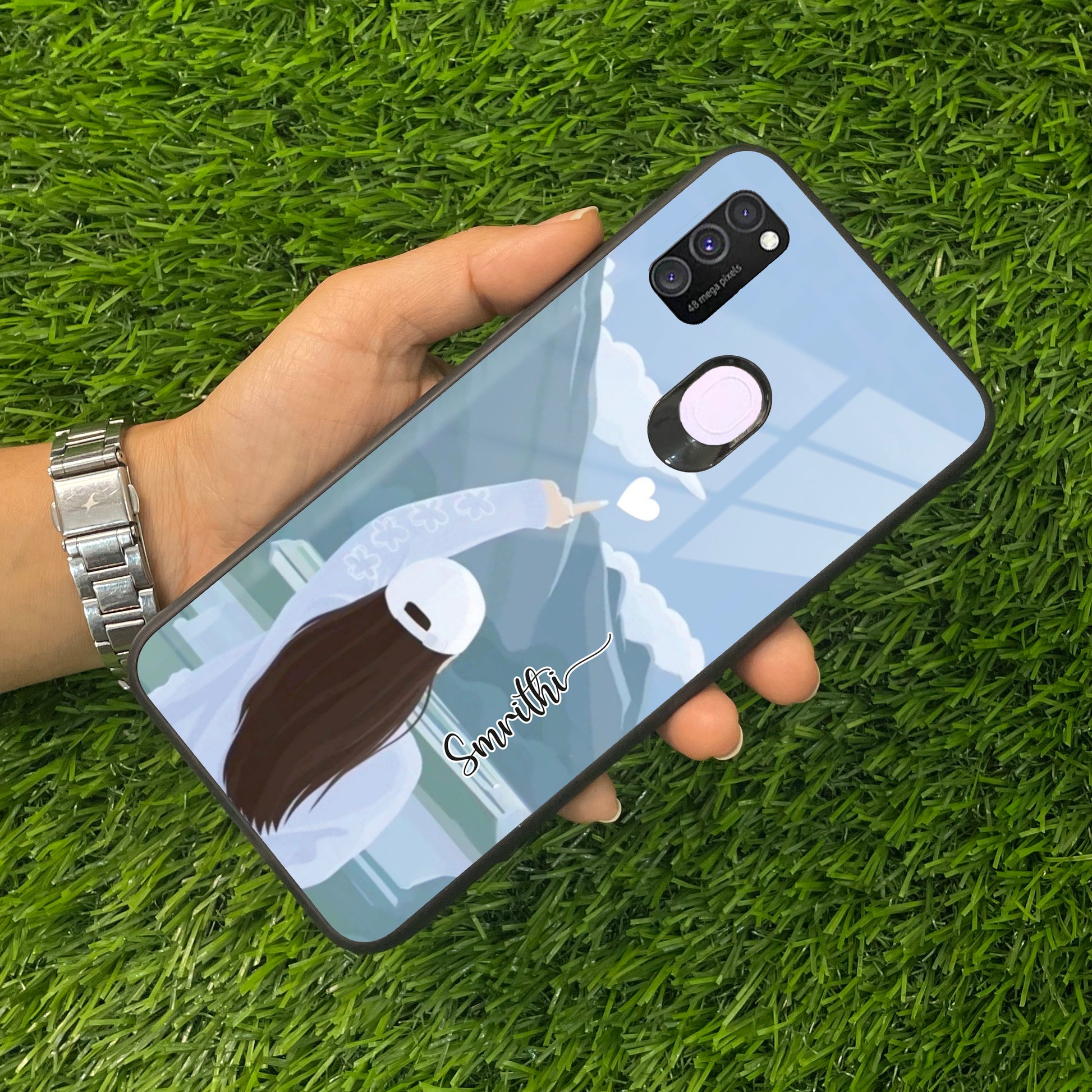 Chasing Dreams Customized Glass Case Cover for Samsung ShopOnCliQ