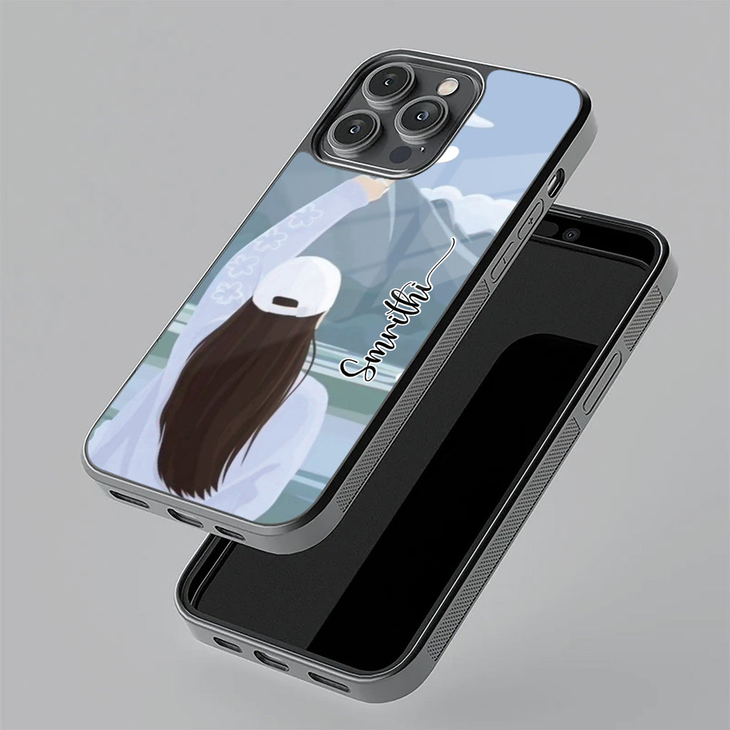 Chasing Dreams Customized Glass Case Cover For iPhone 17e