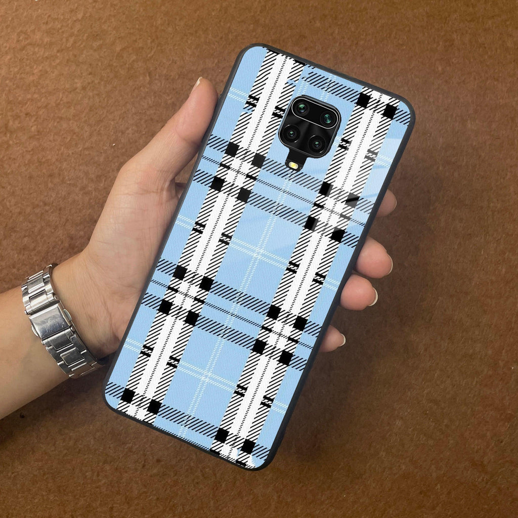Check Glass Phone Case And Cover For Poco - ShopOnCliQ