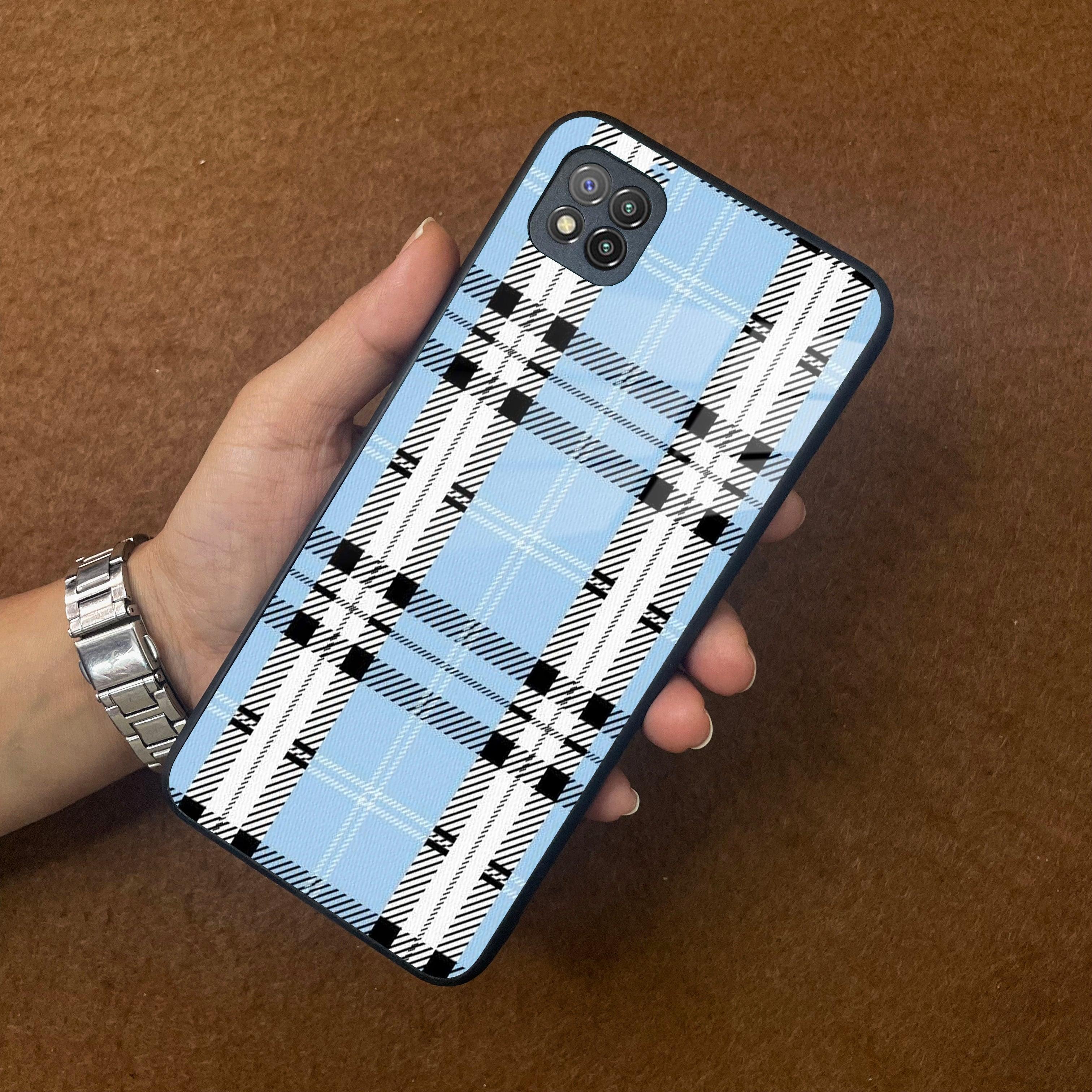 Check Glass Phone Case And Cover For Poco - ShopOnCliQ