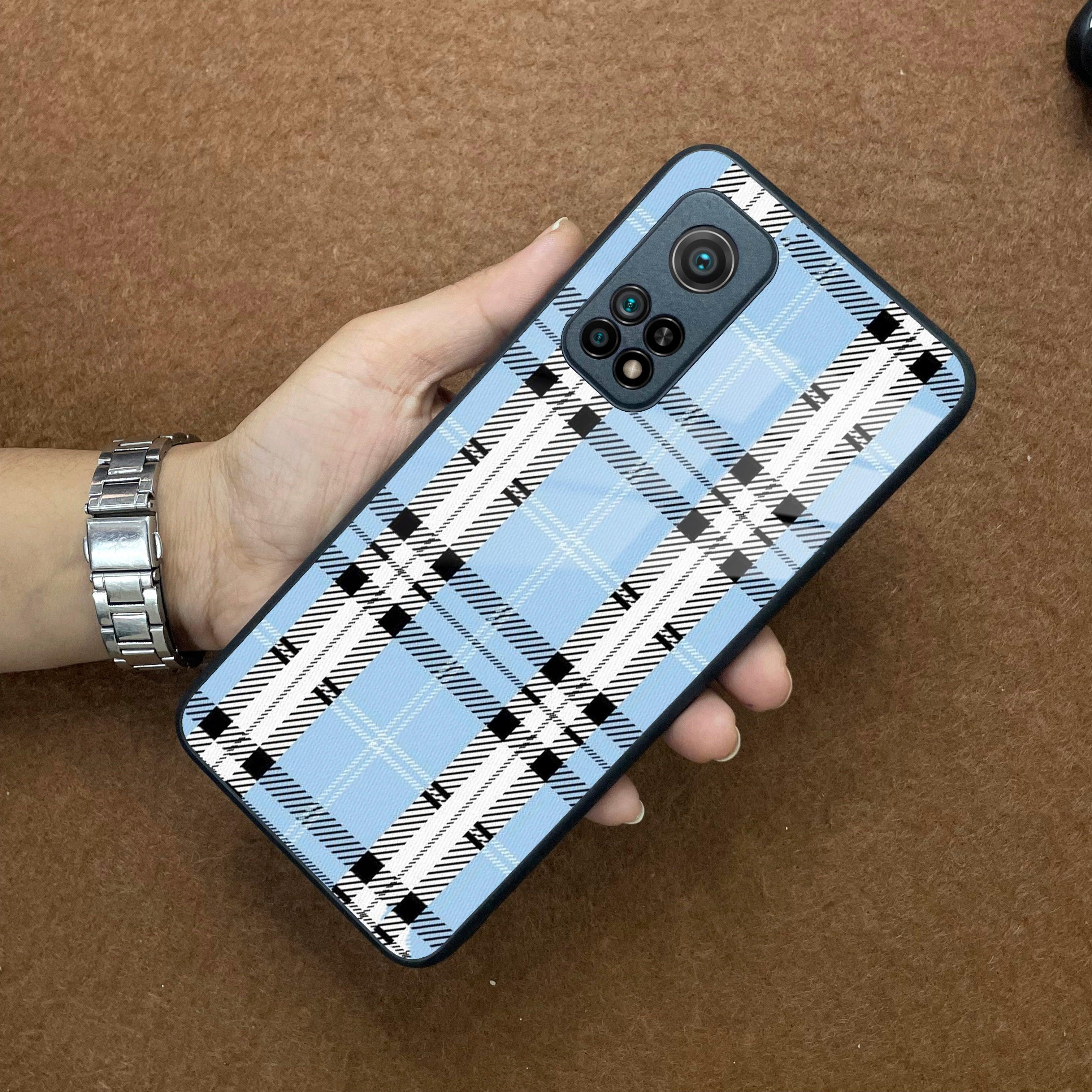 Check Glass Phone Case And Cover For Redmi/Xiaomi - ShopOnCliQ