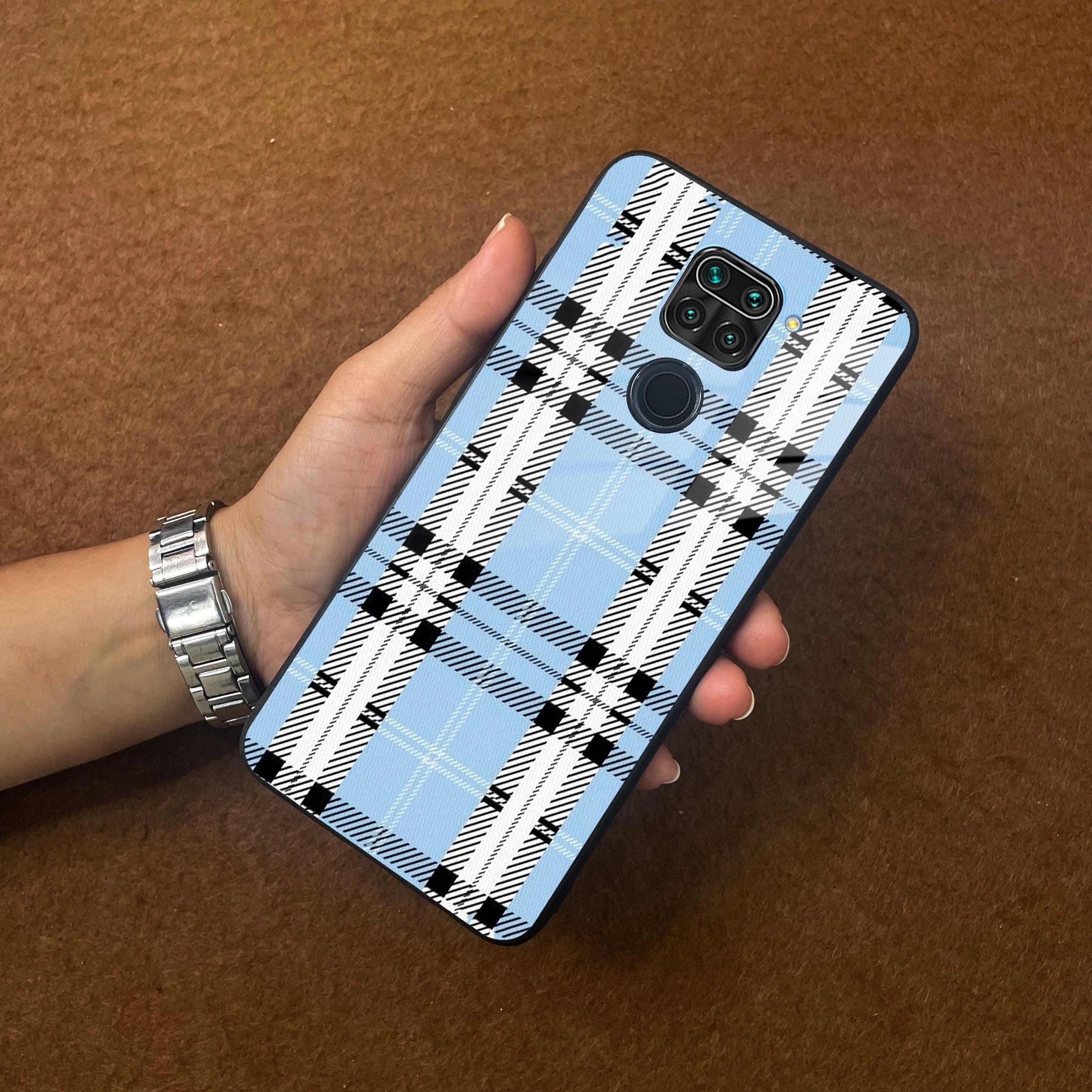 Check Glass Phone Case And Cover For Redmi/Xiaomi - ShopOnCliQ