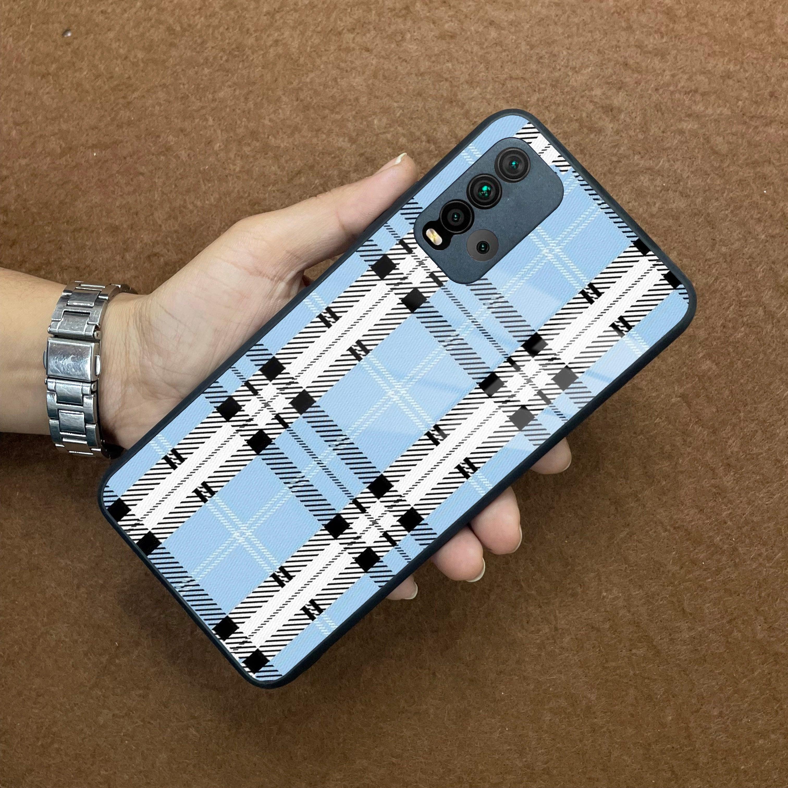 Check Glass Phone Case And Cover For Redmi/Xiaomi - ShopOnCliQ