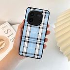 Check Glass Phone Case And Cover For Vivo - ShopOnCliQ