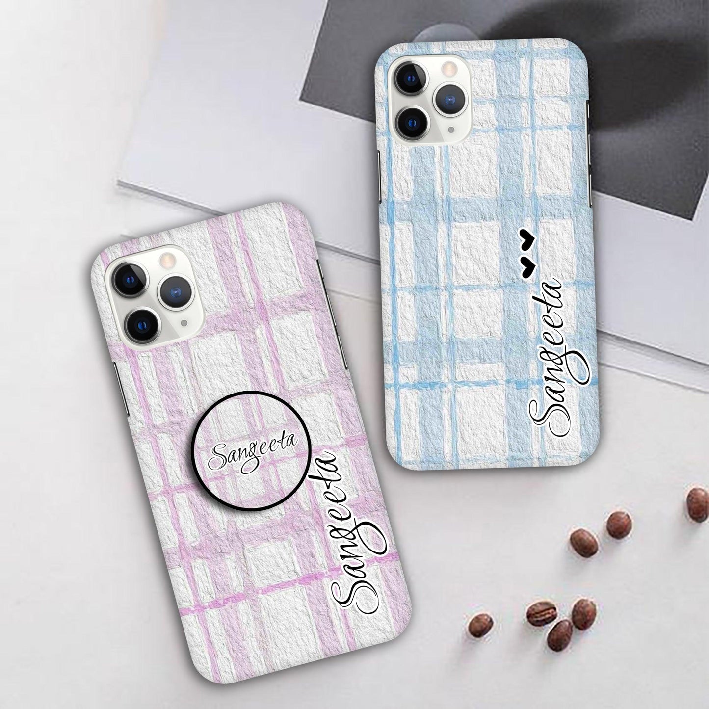 Check Print Matte Finish Phone Case Cover ShopOnCliQ