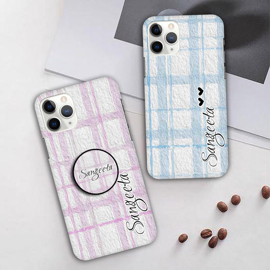 Check Print Matte Finish Phone Case Cover ShopOnCliQ