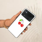 Cherry Glass Case Cover For Poco - ShopOnCliQ