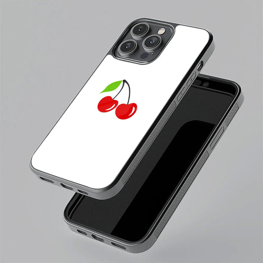 Cherry Glass Case Cover For Poco - ShopOnCliQ