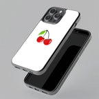 Cherry Glass Case Cover For Poco - ShopOnCliQ