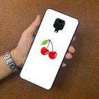 Cherry Glass Case Cover For Poco - ShopOnCliQ