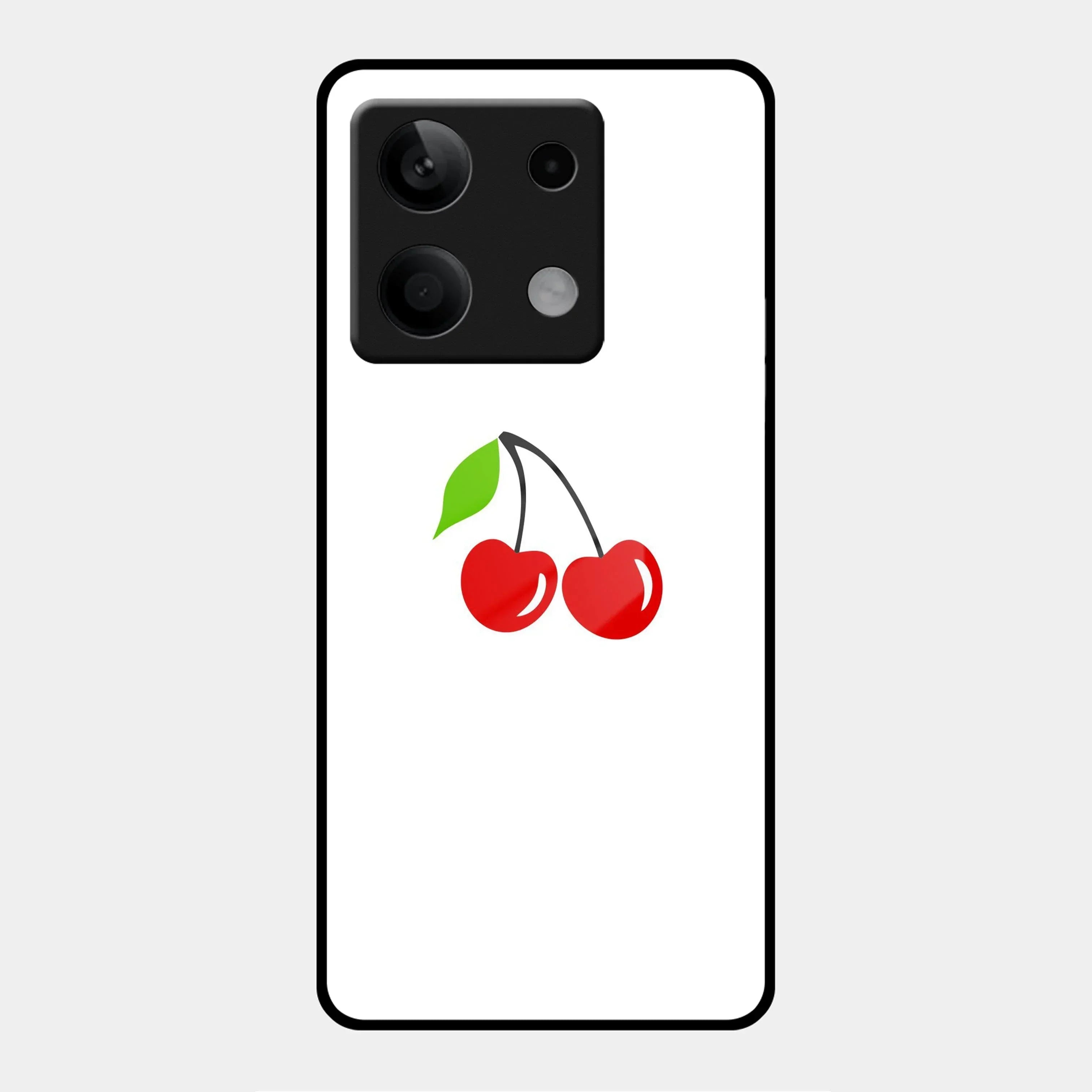 Cherry Glass Case Cover For Poco - ShopOnCliQ