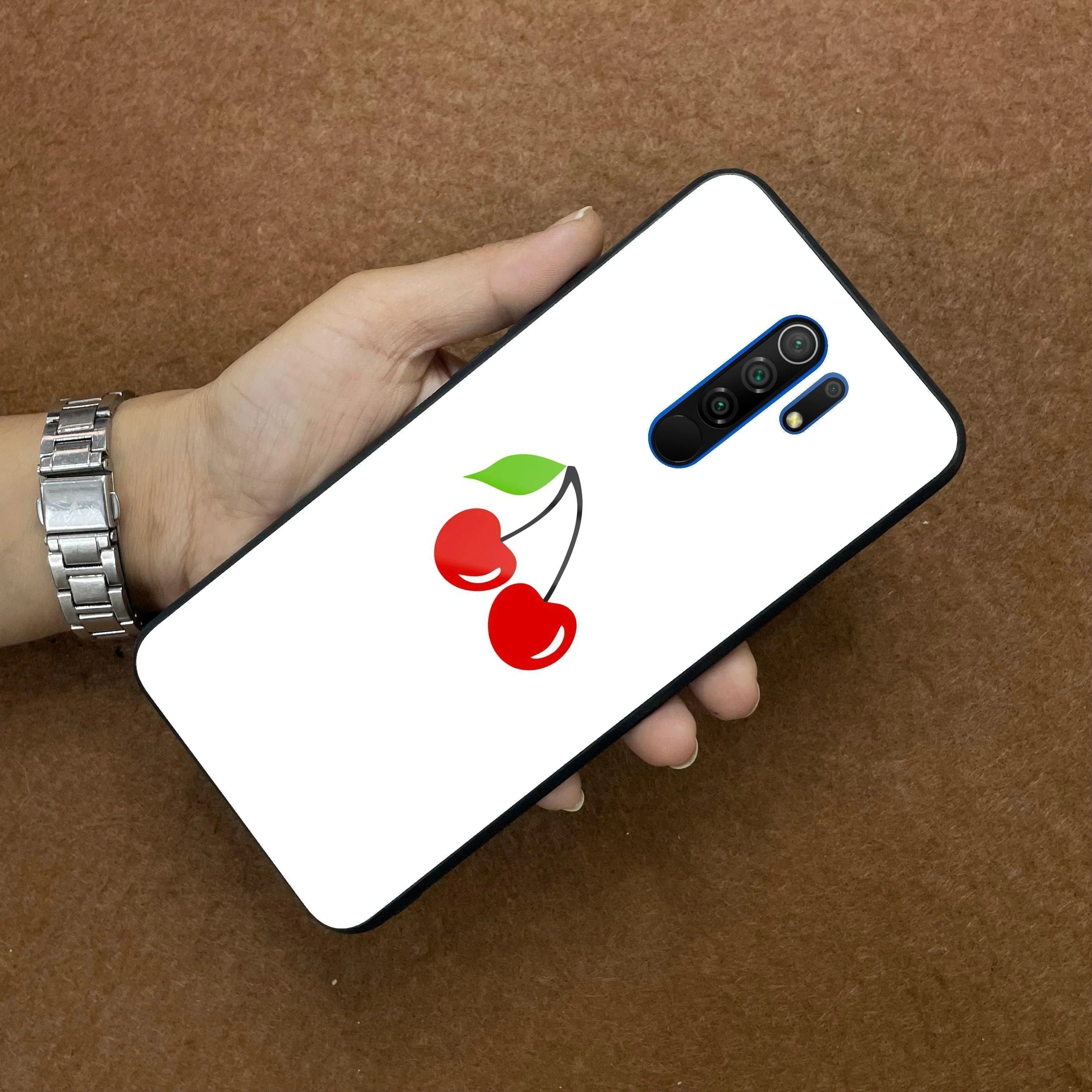 Cherry Glass Case Cover For Redmi/Xiaomi - ShopOnCliQ